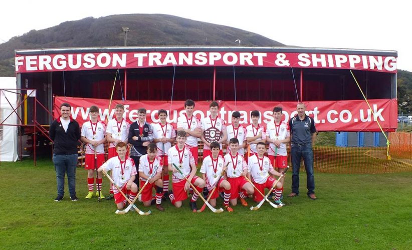 Ferguson Transport & Shipping Under 14’s Inter-District Shinty 2019