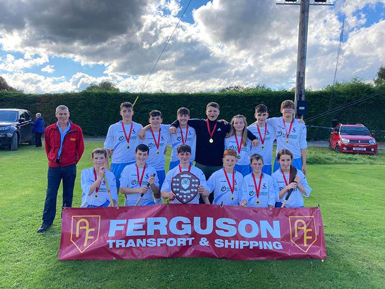 Under 14 winners Skye & Wester Ross