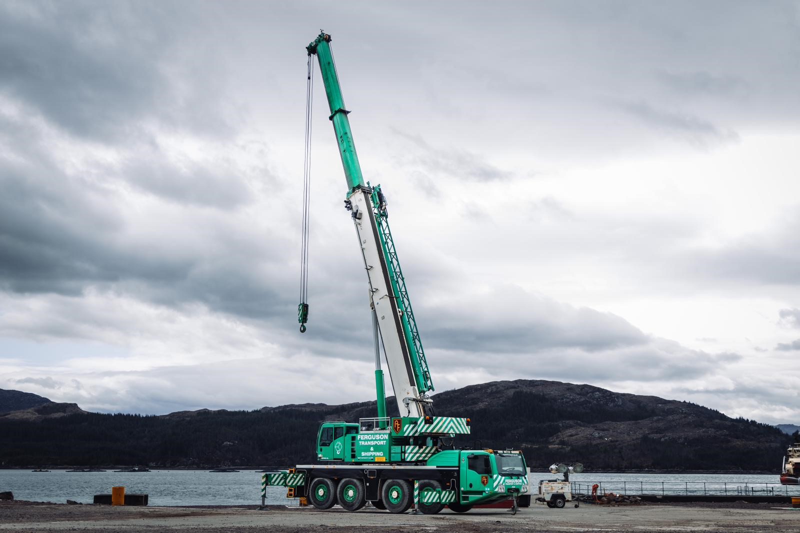 2 AB - 3.3.23 -100t crane at kishorn
